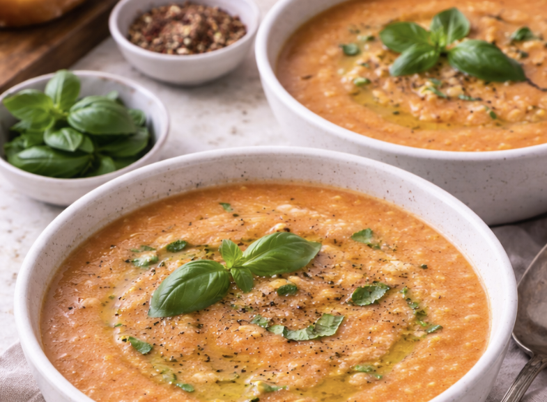 Tomaten-Orangen-Suppe mit Basilikum_7