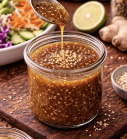 Sesam-Ingwer-Dressing