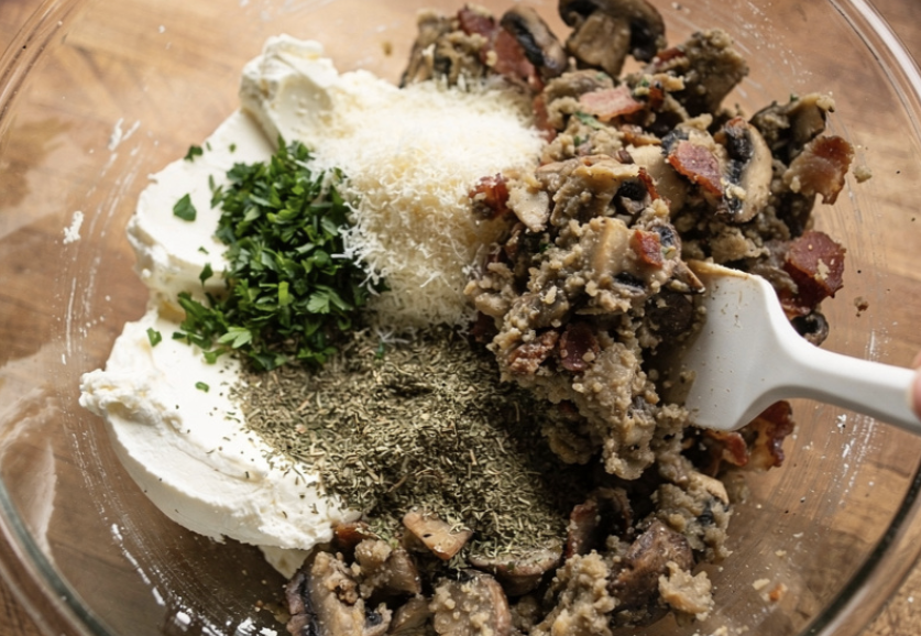 Low-Carb gefüllte Champignons_3