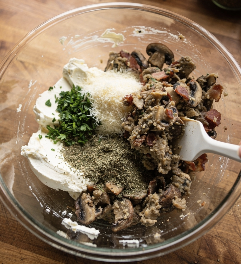 Low-Carb gefüllte Champignons_3