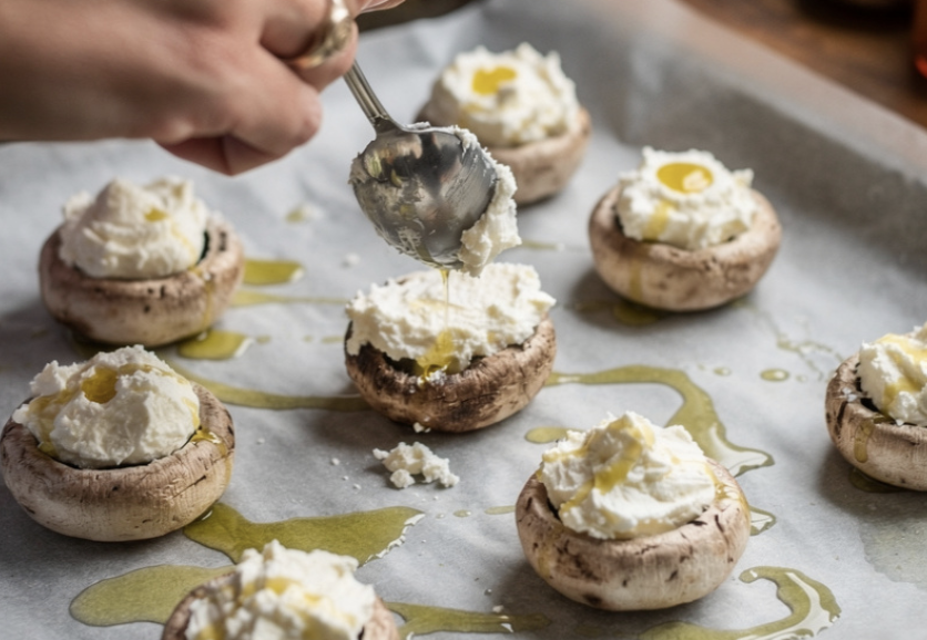 Low-Carb gefüllte Champignons_4