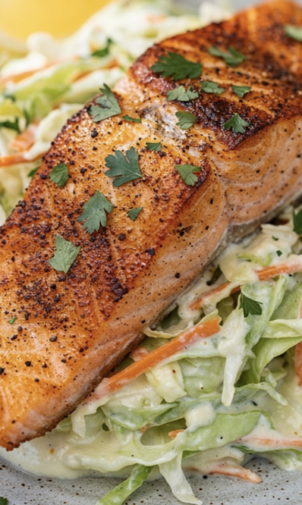 Cajun-Lachs mit Krautsalat_5