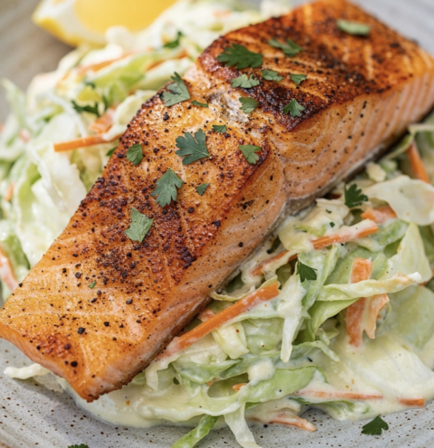 Cajun-Lachs mit Krautsalat_5