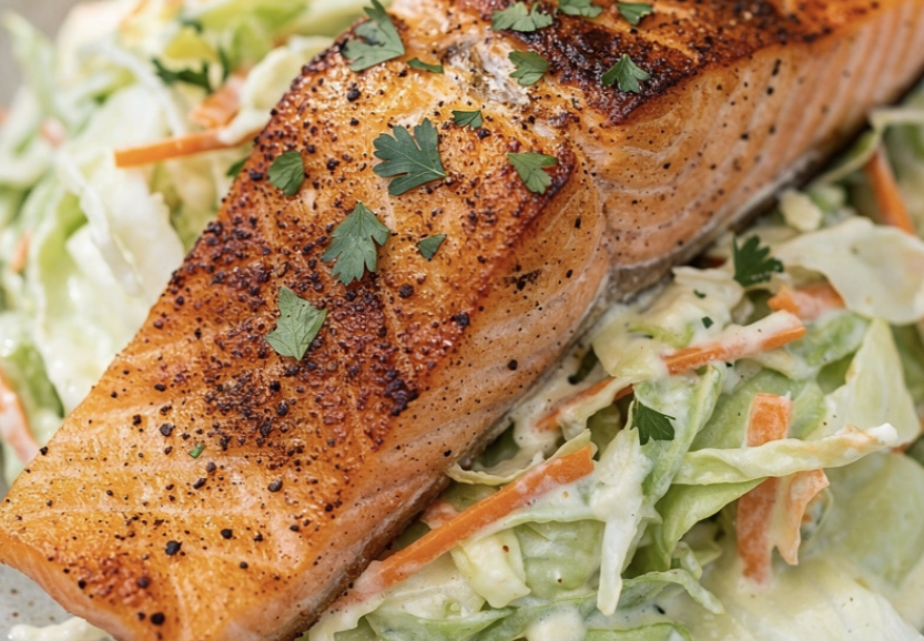 Cajun-Lachs mit Krautsalat_5