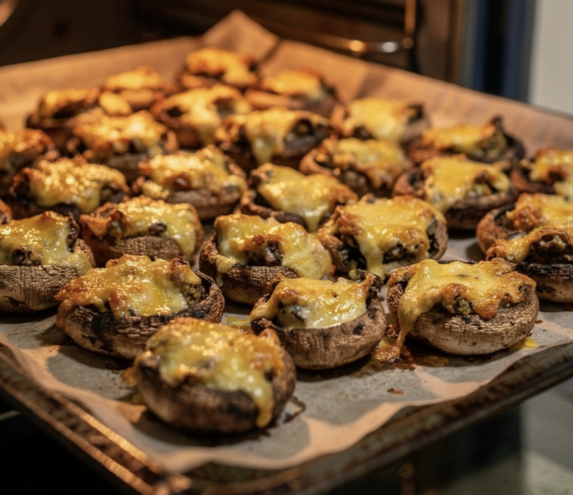 Low-Carb gefüllte Champignons_5
