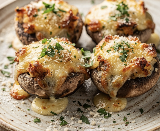 Low-Carb gefüllte Champignons_6