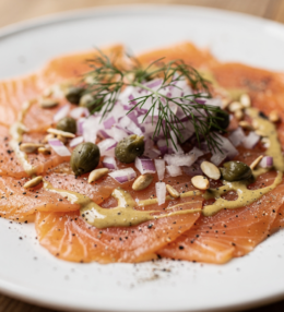 Low-Carb Lachs-Carpaccio